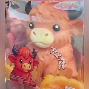 Squeeze Highland Cow Squishy Fidget Sensory Toy NEW